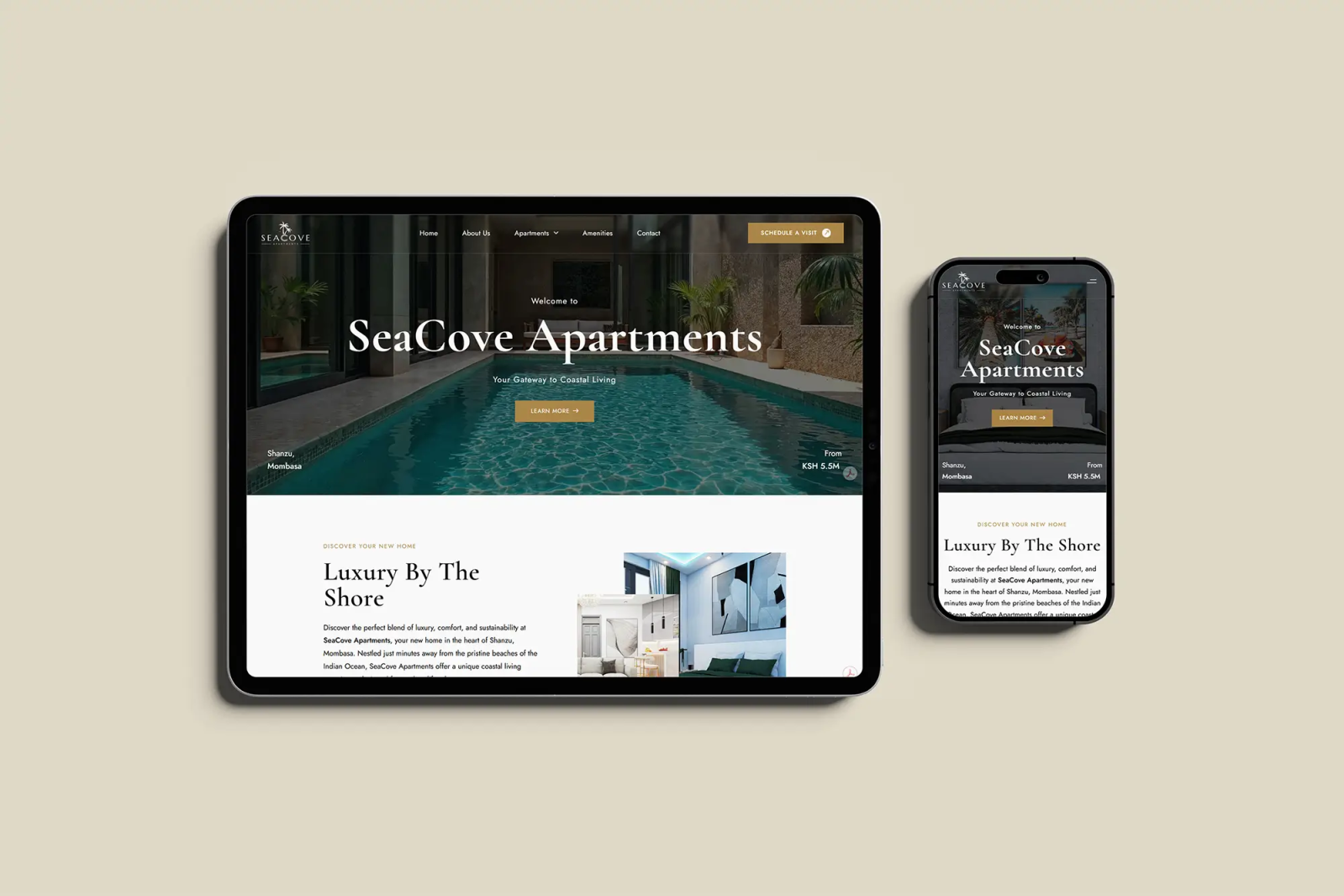 Professional business website designed by Cralite Digital