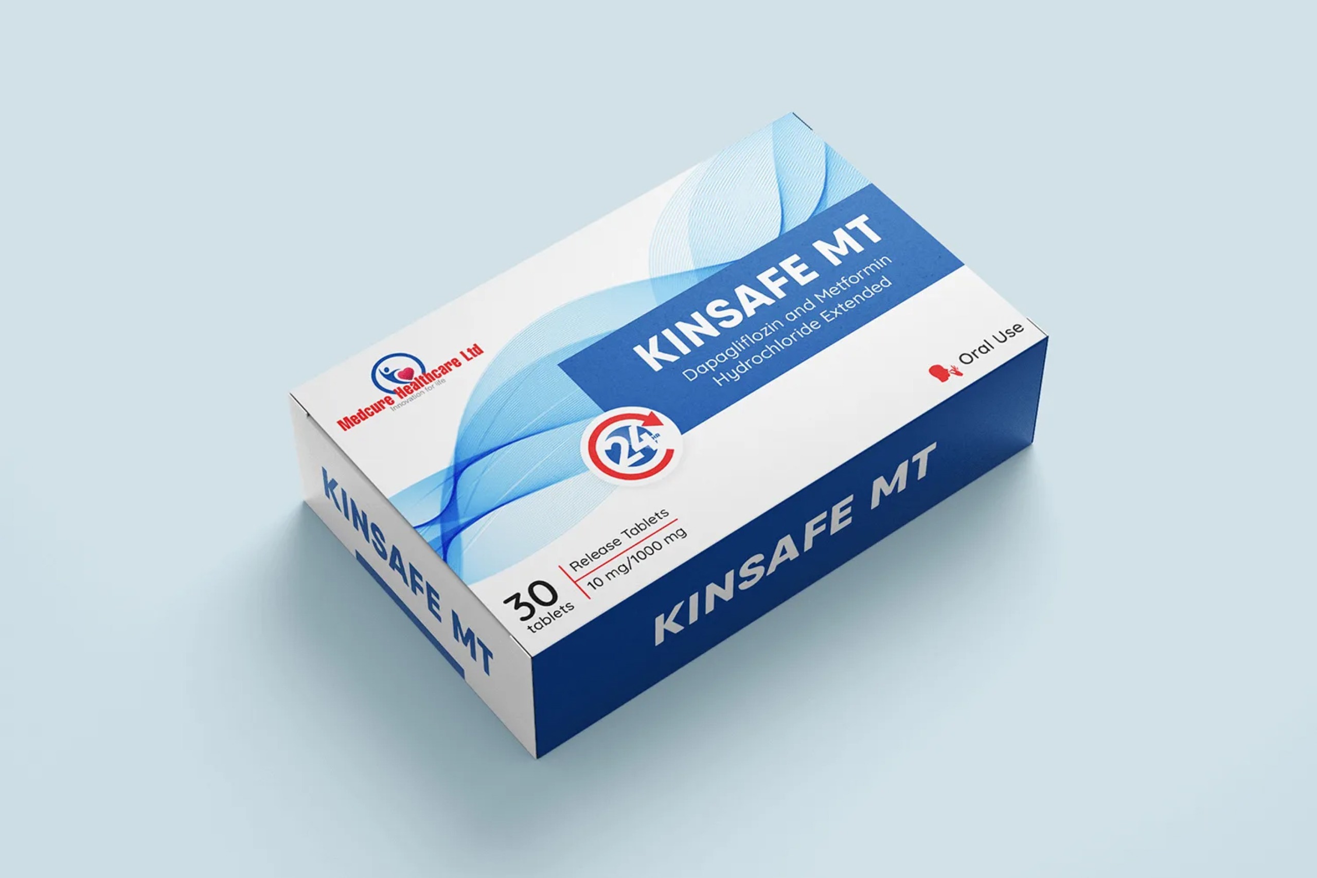 Maloff Kinsafe MT Tablets Box Packaging Design | Cralite Digital