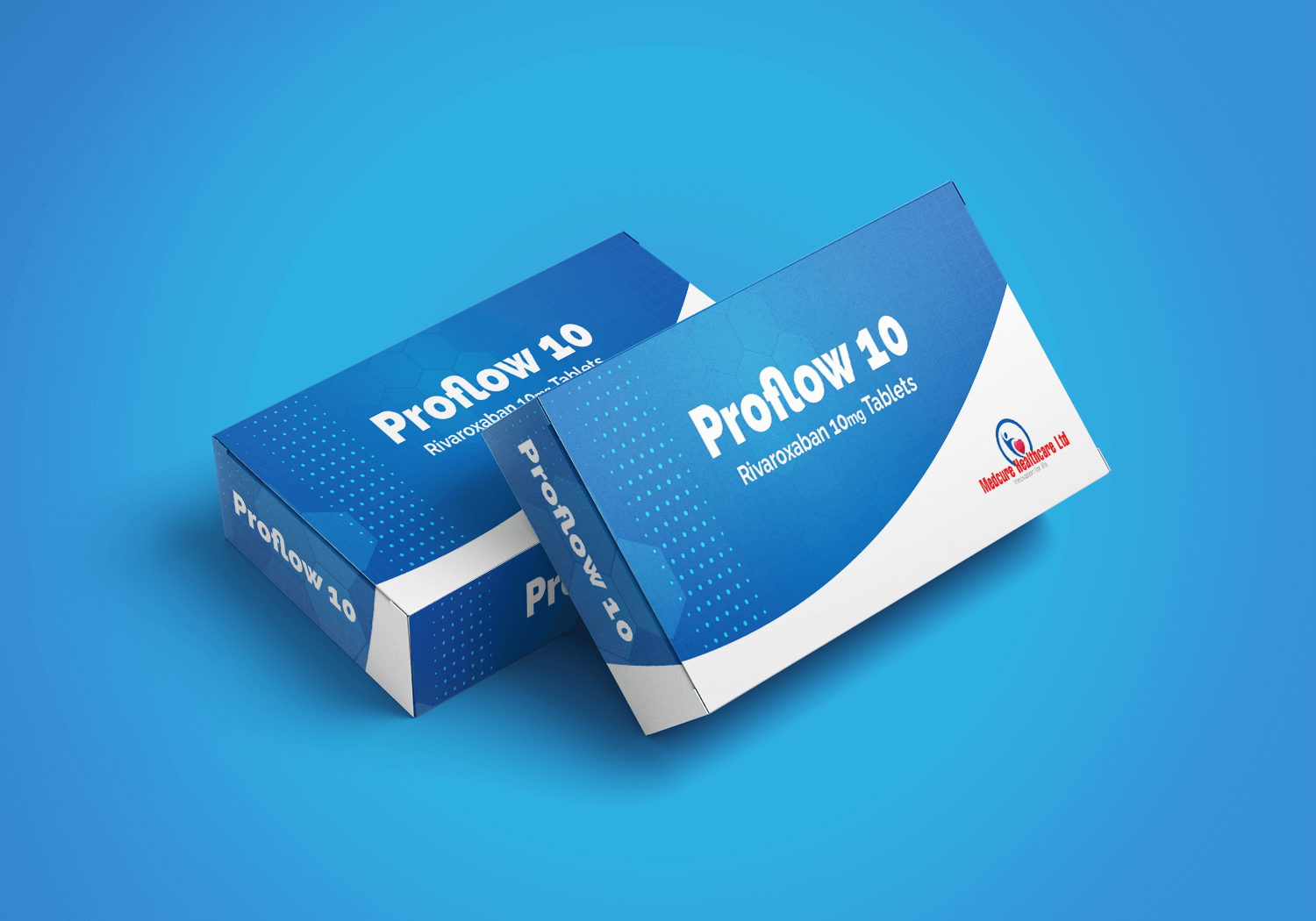 Proflow Pills Box Packaging Design