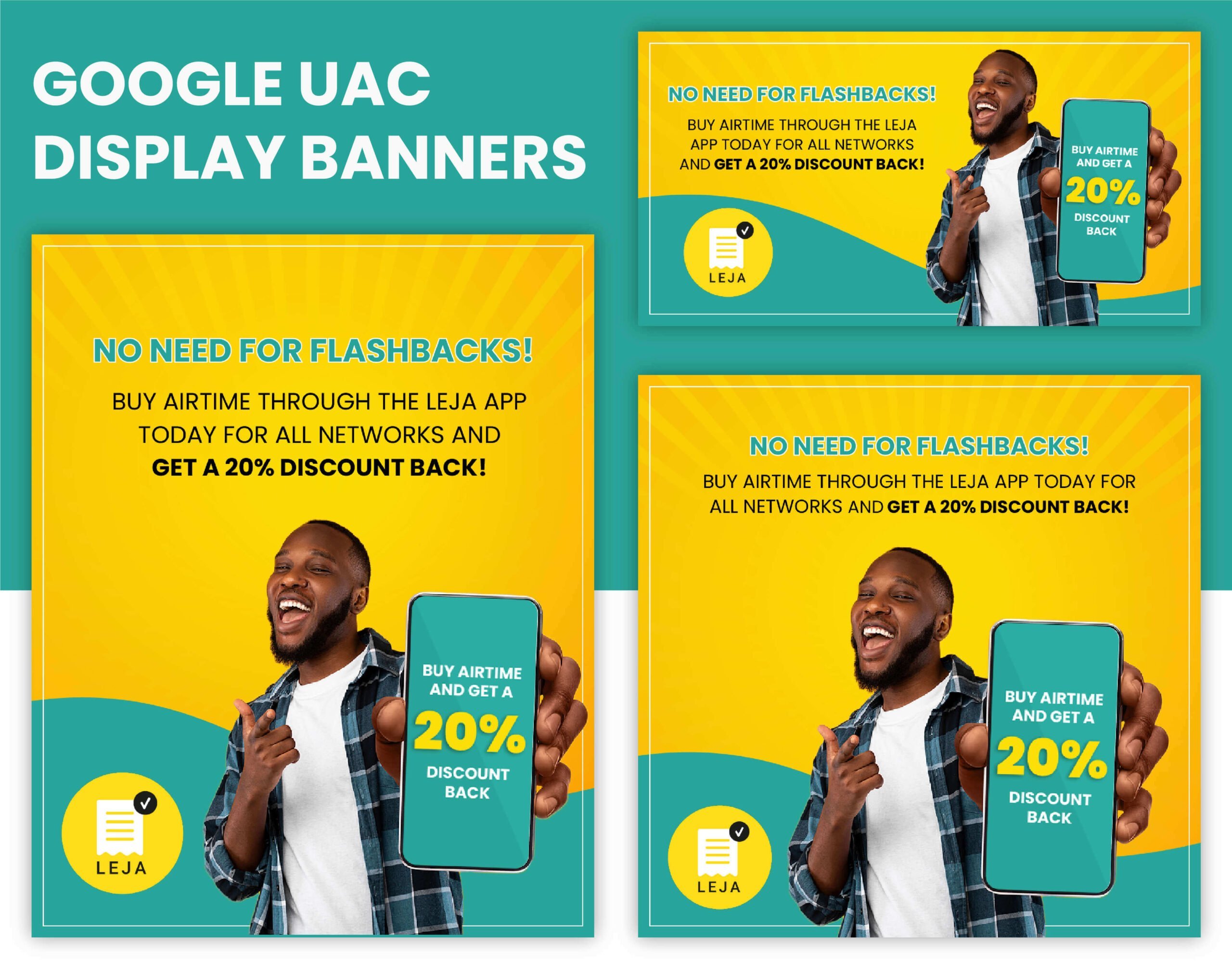 Asilimia Google UAC Banners