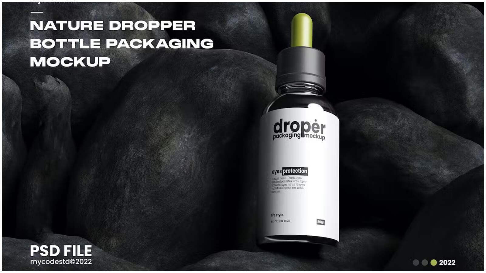 High-Quality Free and Paid Dropper Bottle Mockups