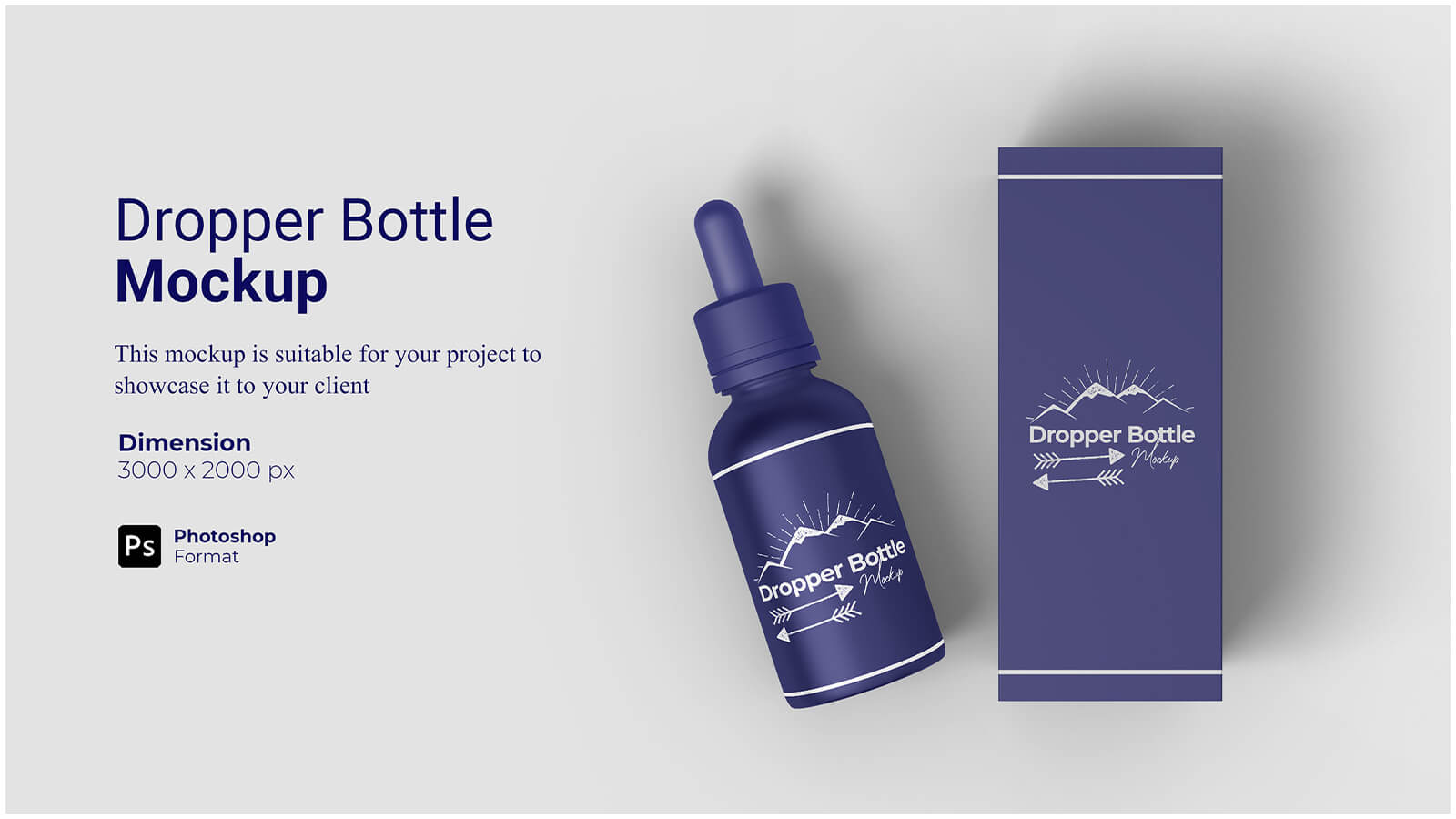 High-Quality Free and Paid Dropper Bottle Mockups